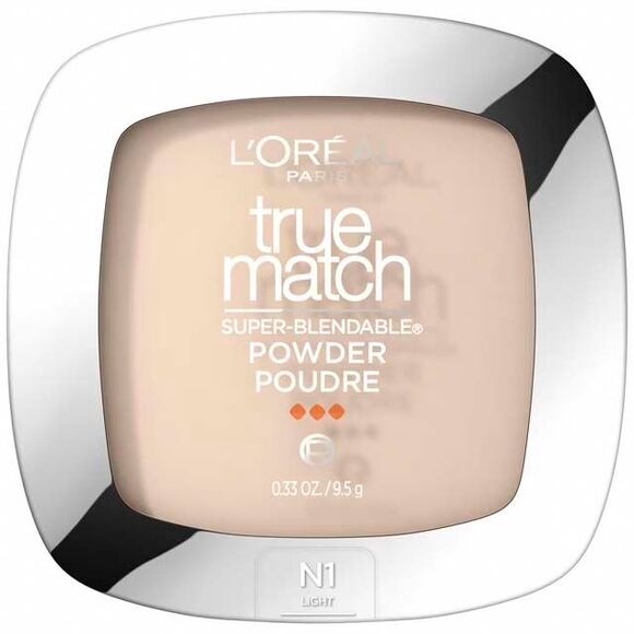 L'Oreal Paris True Match Super Blendable Powder Foundation - Soft Ivory - Picture 1 of 3